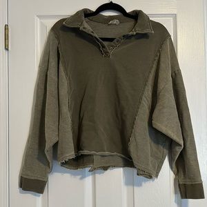 Olive Green Sweatshirt